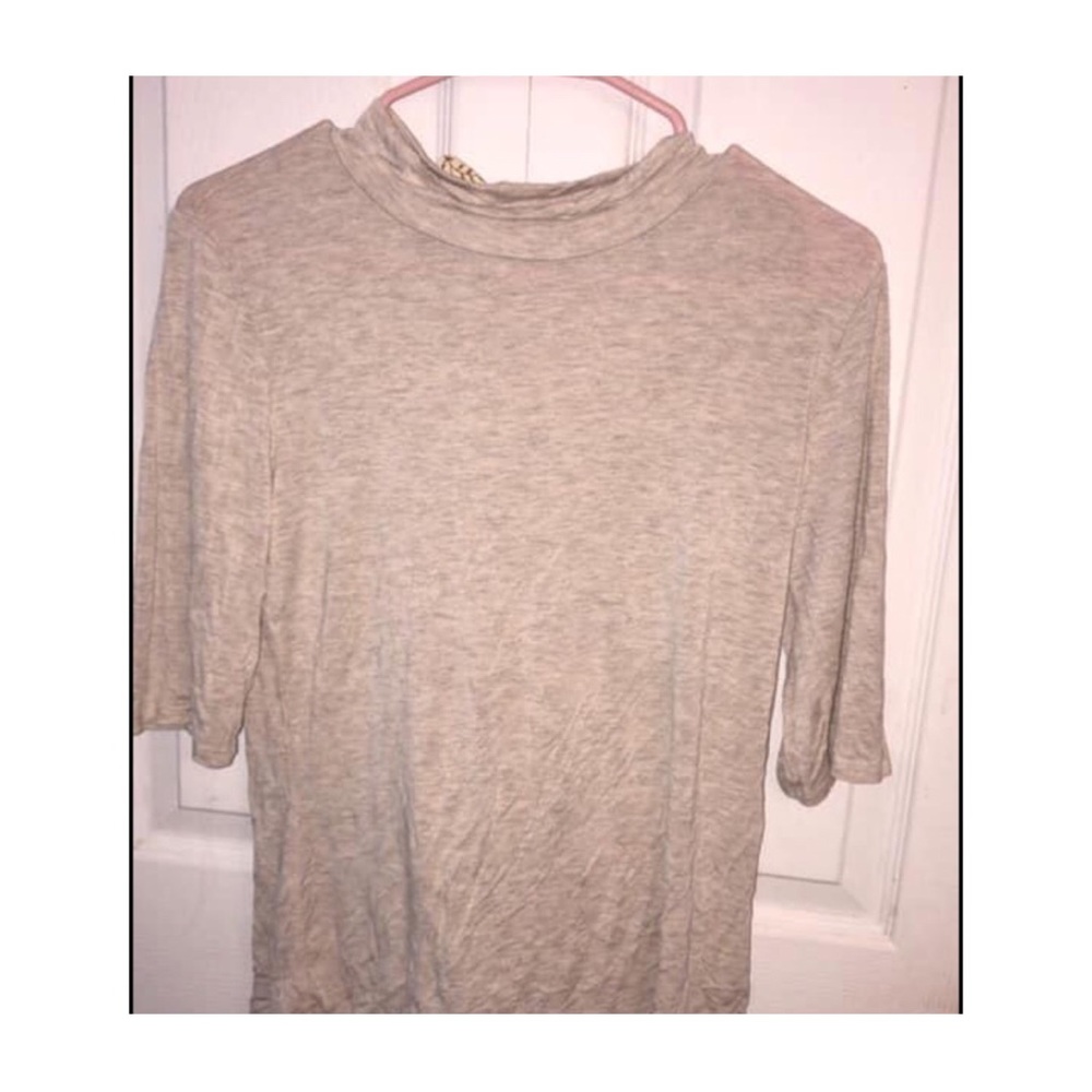 Turtle Neck Crop Top